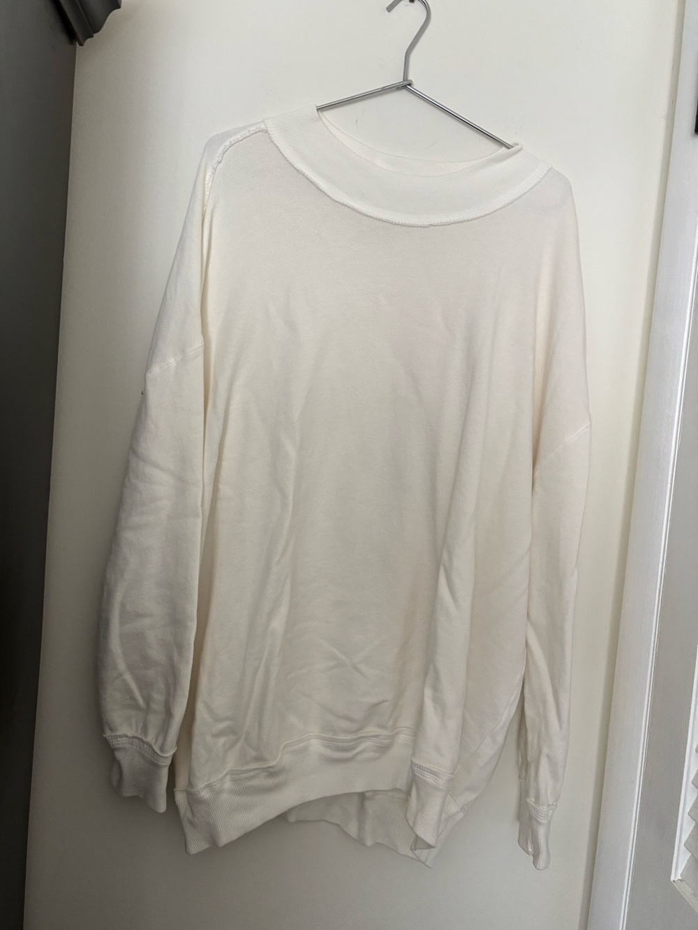 We The Free Cream Crewneck Sweater - Soft Off-White